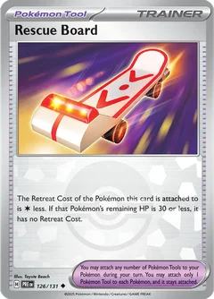 Rescue Board Poke ball Holo 126